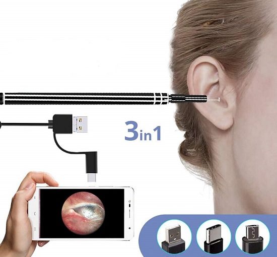 3 In 1 Ear Cleaning Endoscope