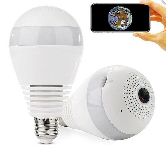 Wireless CCTV Camera Bulb
