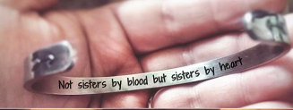 Not Sisters By Blood But Sisters By Heart Bangles