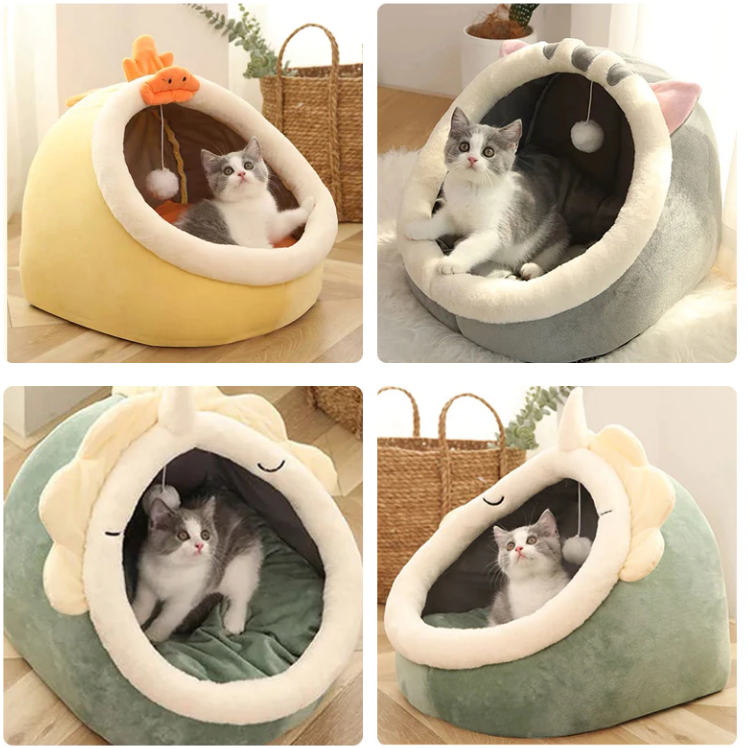 Sweet Cat Warm Bed