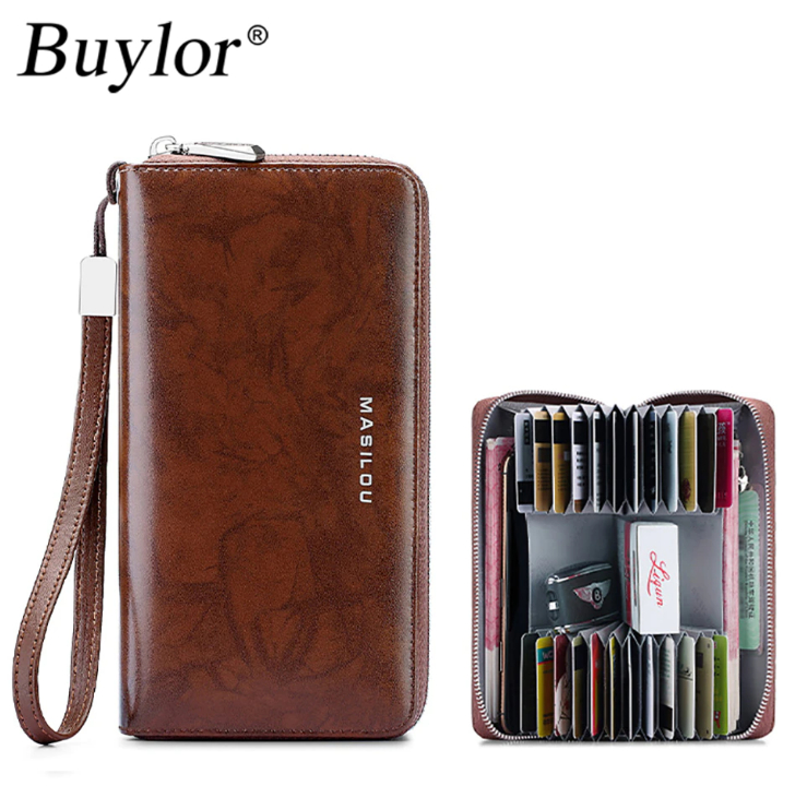 Multi-Function Leather Wallet