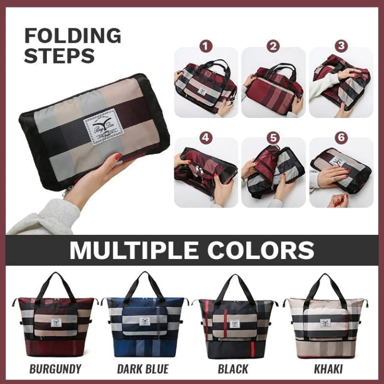Foldable High Capacity Travel Bag